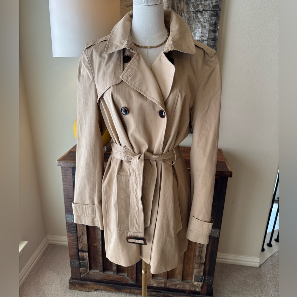 Jodhpur Classic thigh length trench coat - size XL